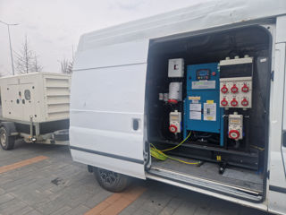 Generator 140KW incorporat in masina foto 1