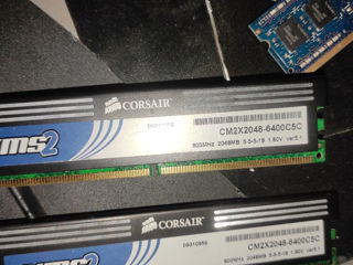 2GBx2 DDR2 с радиатором CORSAIR 800Мегагерц foto 2