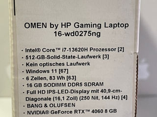 OMEN by HP Gaming Laptop 16 Nvidia GeForce RTX 4060 8GB foto 5