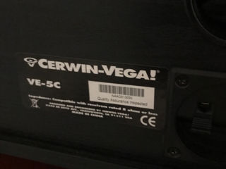 Cerwin Vega ve-5c Boxa centru foto 4