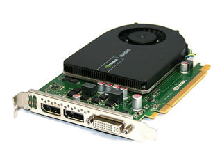 Старенькая профессиональная видеокарта NVIDIA Quadro 2000