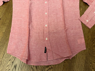Michael Kors Men Classic Fit Shirt Size S Linen Cotton New foto 2