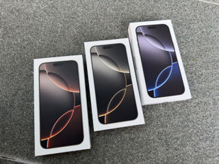 Iphone 16 Pro 128gb - 1100 euro (Noi, Sigilate! Sticlă de protecție, husă și încărcator cadou!)