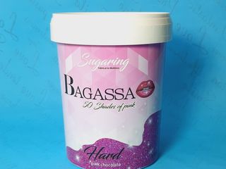 Bagassa 50 shades of pink Hard - сахарная паста розовый шоколад 1400 гр