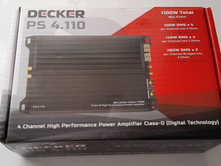 Усилитель Decker PS-4.110 foto 2