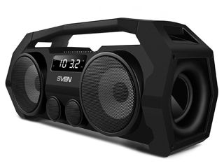 Speakers Sven "Ps-465" 18W, Black, Bluetooth, Microsd, Fm, Aux, Usb, Power:1800Ma, Usb, Dc5V