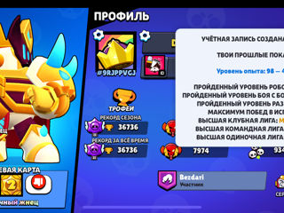 Аккаунт в Brawl Stars