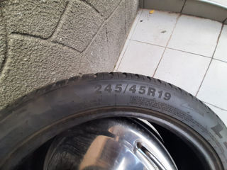 Vind 4 anvelope 245/45R19 in stare foarte buna! foto 2