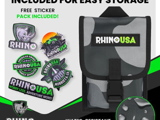 Складная лопата для выживания Rhino USA с киркой foto 3