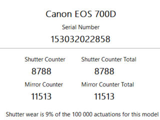 Canon 700D Kit (9000 de cadre) foto 7