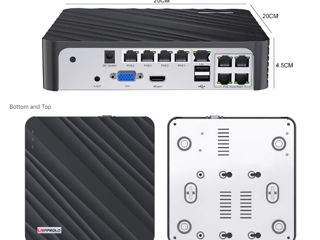 NVR 4K 8MP 16ch PoE H265 XMeye foto 5