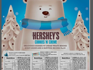 Американские сладости адвент календарь Hershey's foto 2