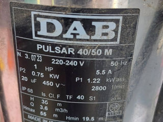 Pompa submersibila Pulsar 40/50M foto 2