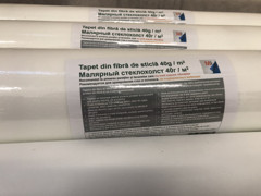 Tapet fibra de sticla / Малярный стеклохолст 40g/m2, Germania