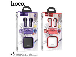Căști Bluetooth fără fir Hoco DES12 foto 5
