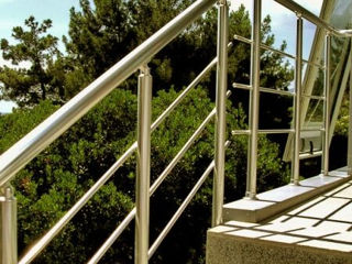 Balustrade inox, aluminii, metal . Перила нежавейка,алюминий,металл. foto 7