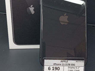 iPhone 11 128GB, 6190 lei