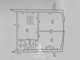 Apartament cu 4 camere, 158 m², Centru, Chișinău foto 3