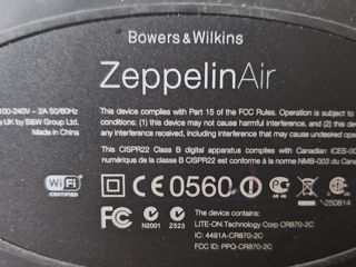 Bowers wilkins zeppelin air foto 8