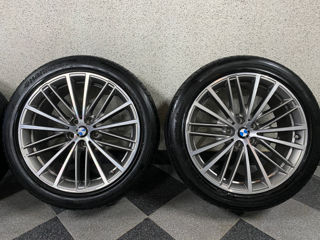 Jante cu Sensori presiune si anvelope R19/245/45 bmw g30 foto 2