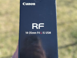 Canon RF 14-35mm F4 L IS USM Nou/Sigilat! foto 2