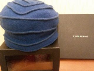 Стильная  шапочка Evita Peroni (Швеция),комплект шляпка с шарфиком  Италия foto 1
