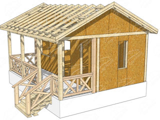 Дача-мечта!!! строим дома из сип панелей. foto 9