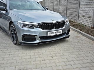 М Ноздри (решетки радиатора) BMW G30 / G31 черный глянец, черный мат двойные ребра! Супер цена! foto 1