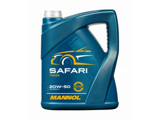 Ulei pentru motor MANNOL 7404-5 Safari 20W-50 5L