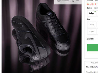 Nike SB Delta.Оригинал 40 размер 795 лей, Куплены на sportsdirect, новые, кожа. foto 2