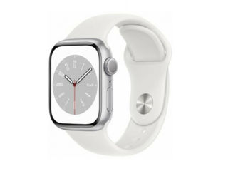 Apple Watch 8 45mm Silver Aluminum Case - всего 6999 леев!