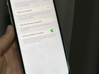 Iphone Xs max 256gb silver 92% foto 2