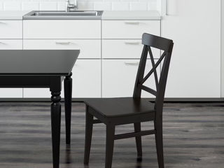 Set masă cu 4 scaune clasice IKEA foto 3
