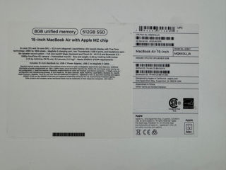 Apple Macbook Air 15 New M2 (2023) Up 1199€ in Stock !!! foto 9