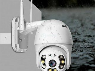 PTZ ip-camera video wifi exterior , камера видеонаблюдения птз, поворотная наружная. foto 3