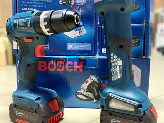 Набор 2в1 аккумуляторных инструментов Bosch Professional 18V. foto 3