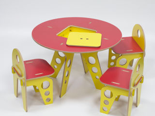 Детский столик - детская мебель из фанеры (собирается как конструктор) foto 1