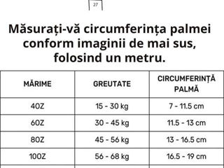 Mănuși de box din piele naturală Velo 14 O.Z foto 4