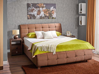 Dormitor Ambianta Samba brown 1600 mm. echilibru intre pret si calitate