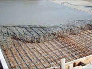 Lucrări de betonare ,заливка бетона