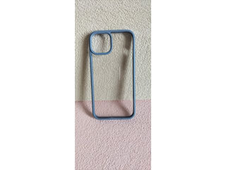 Husa acrilica transparenta pentru iPhone 13 foto 2