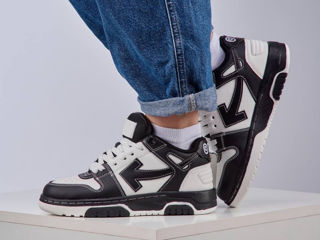 Off-White Out of Office For Walking Black Unisex foto 2