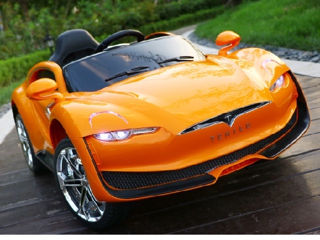 Электрический автомобиль (оранжевый , красный) foto 1