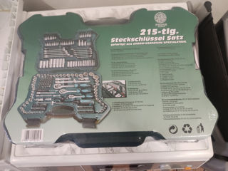 Set de chei tubulare Prime Tools, 215 bucăți, aduse din Germania