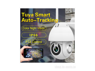 G1 Tuya Smart Wi-Fi Camera, Беспроводная умная поворотная Wi-Fi камера. foto 7