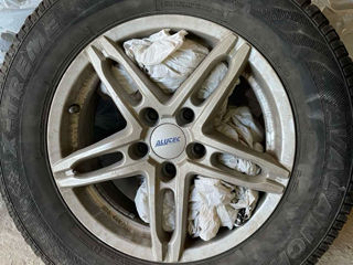 Vind complect jante si avenlope 215/70R16 Kia Sportage foto 2