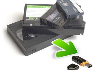 Качественная Перезапись на флэшку или DVD с видеокассет VHS, VHS-c, miniDV, 8, Hi8, Digit.8, HDV