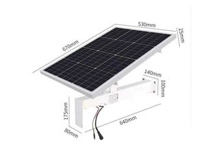 Panou solar pentru camere IP 60W 45Ah 12V foto 6