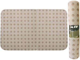 Коврик Для Ванной Комнаты 45X75Cm Msv Camberra Беж, Микрофиб