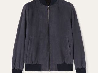 Loro Piana bomber navy blue